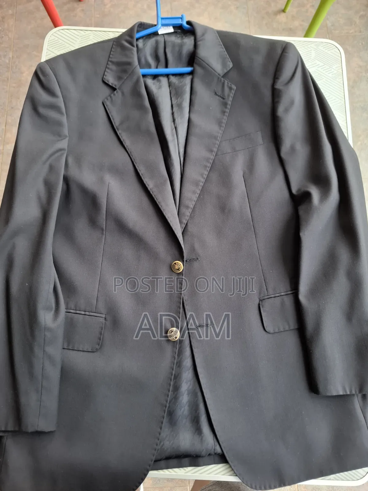 Men's Classic Black Formal Blazer
