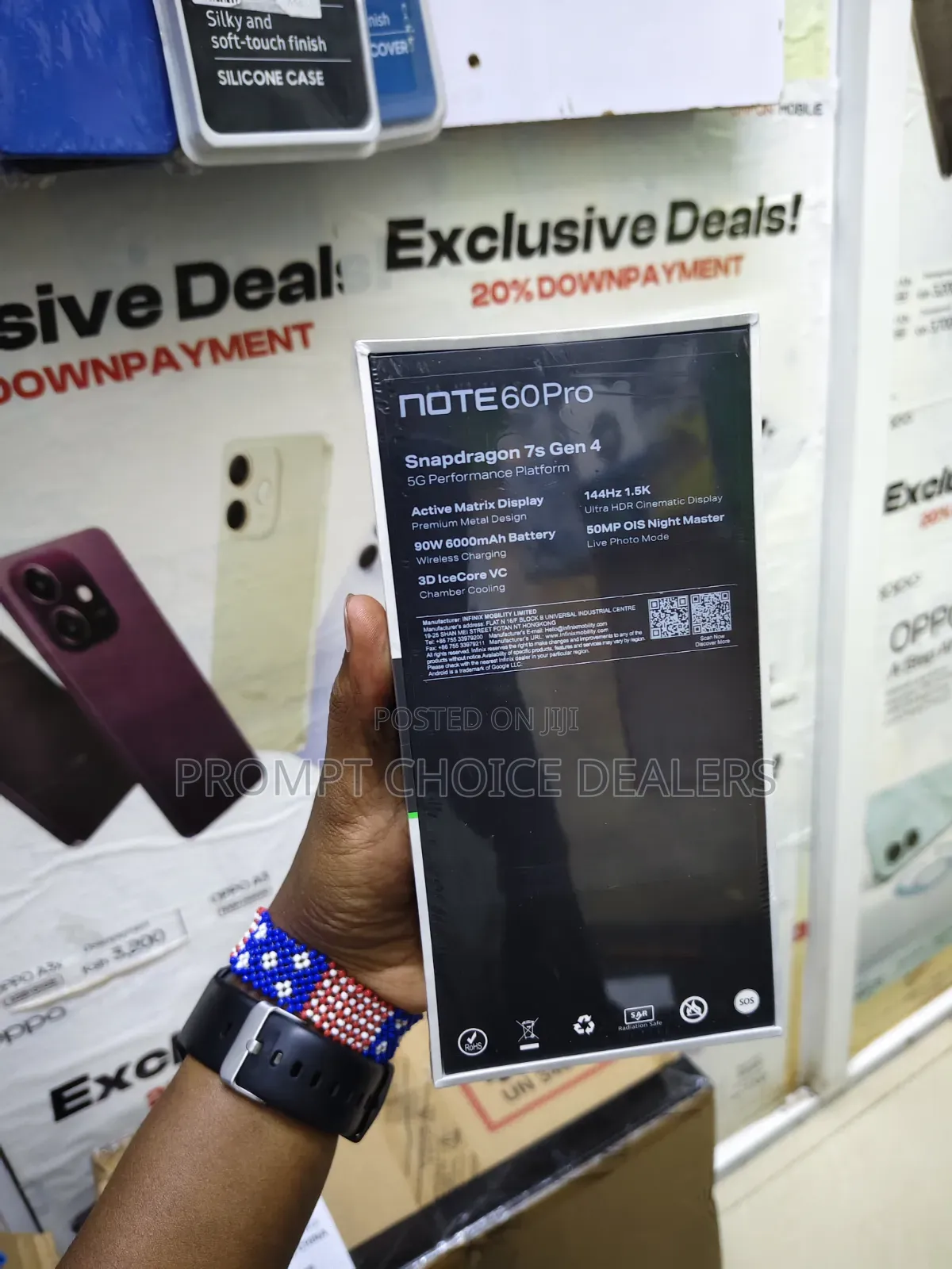 New Infinix Note 60 Pro 256 GB Blue