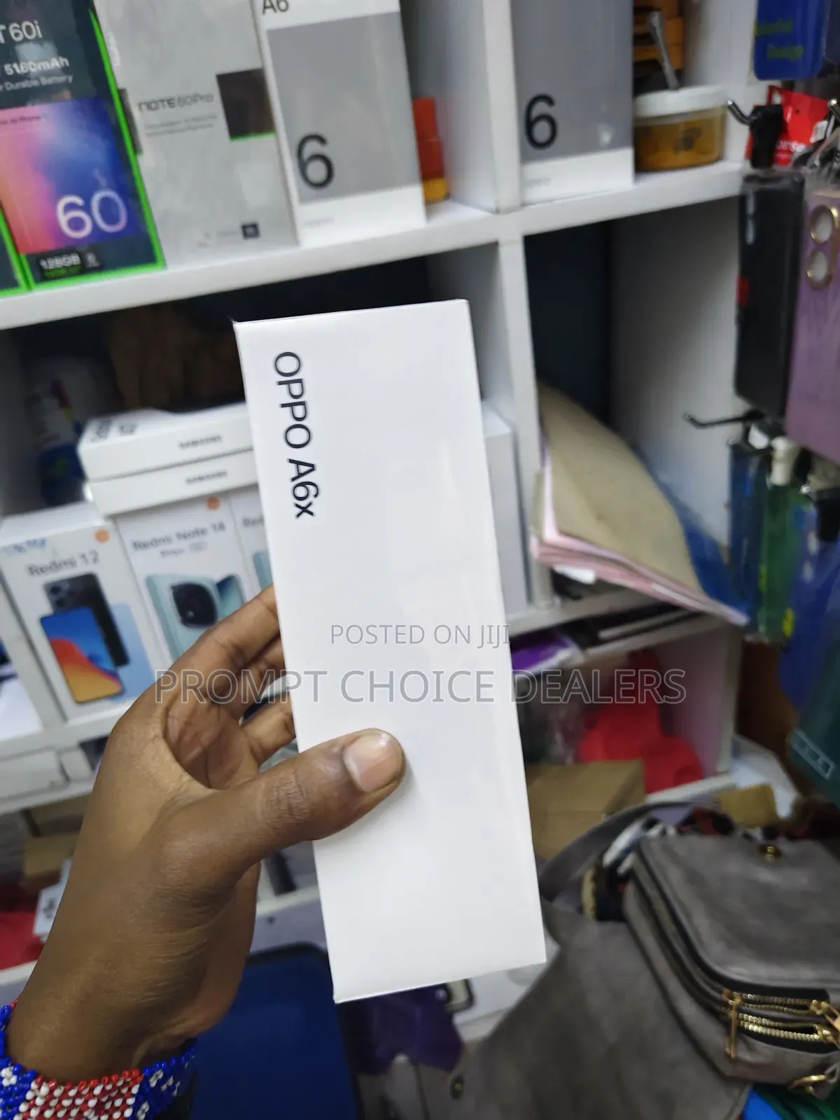 New Oppo A6x 128 GB Blue