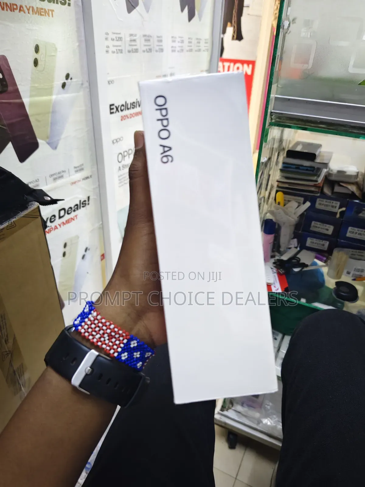 New Oppo A6 256 GB Black