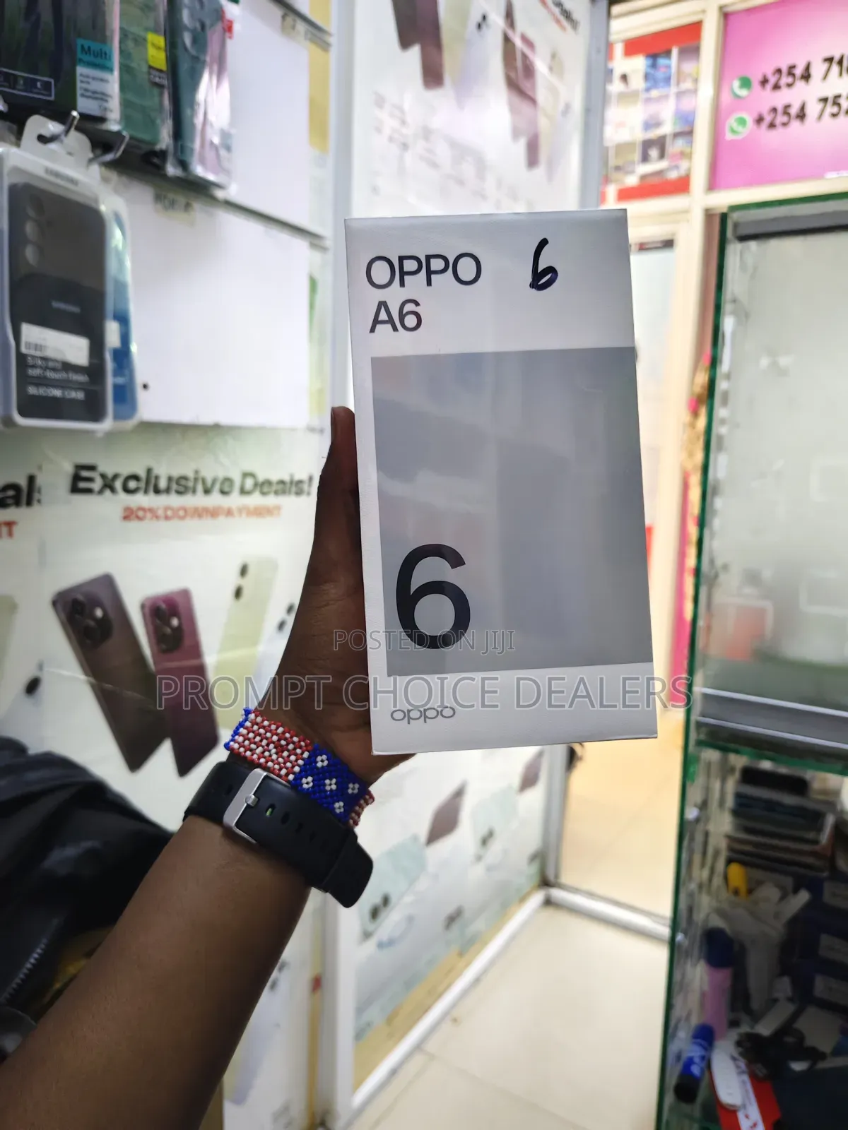 New Oppo A6 256 GB Black