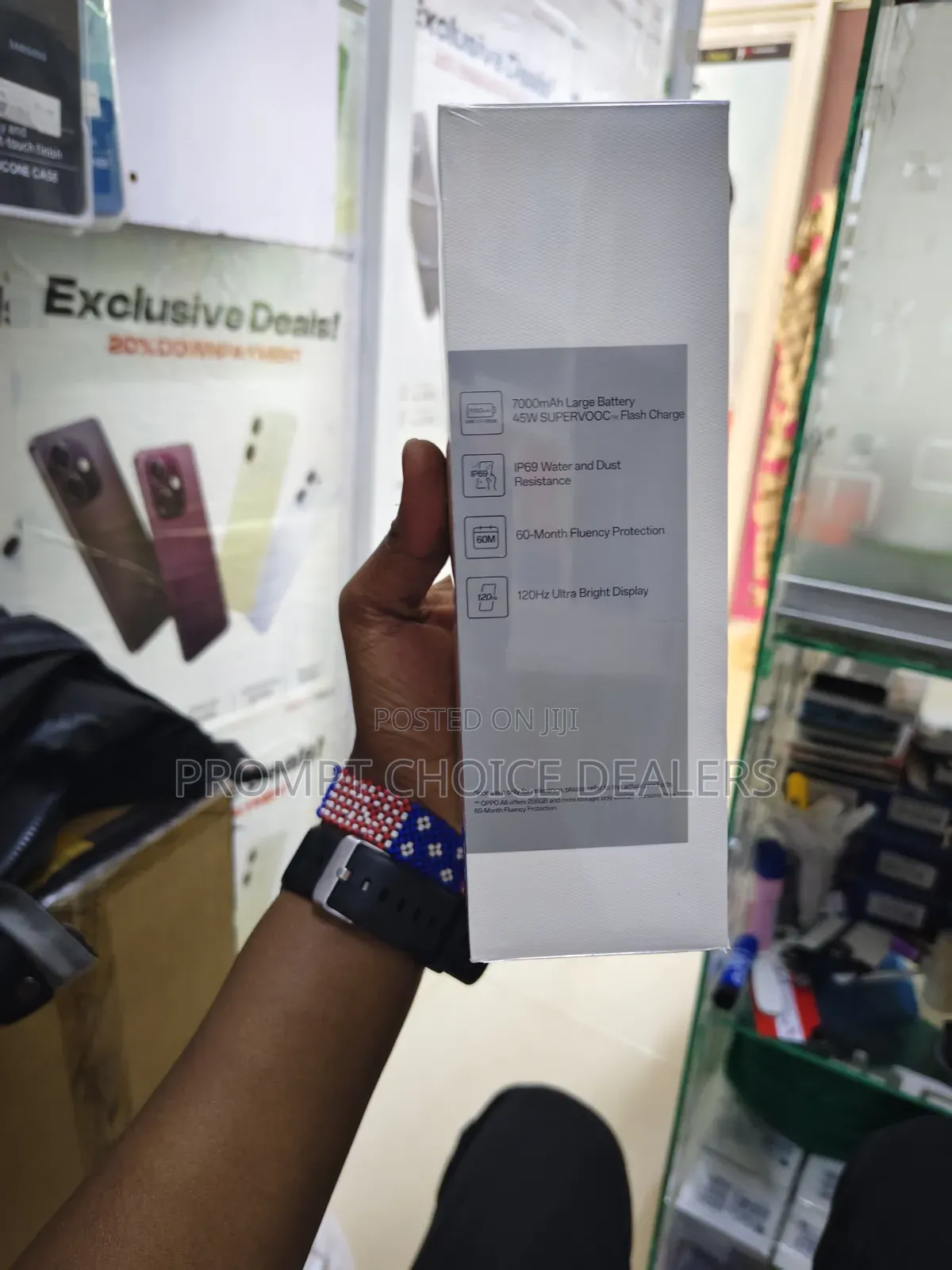 New Oppo A6 256 GB Black