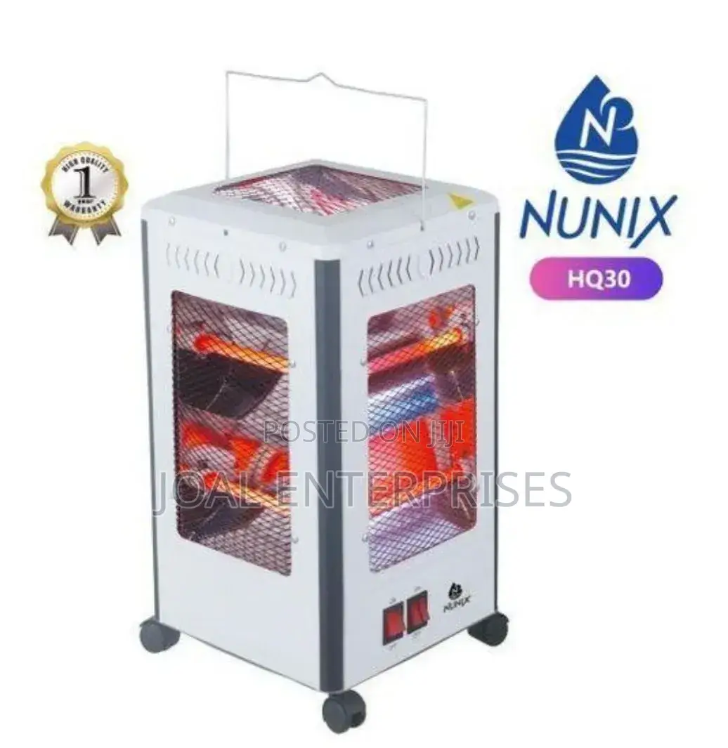 Nunix Hq-30 5-Sided) Quartz/Halogen Room Heater.