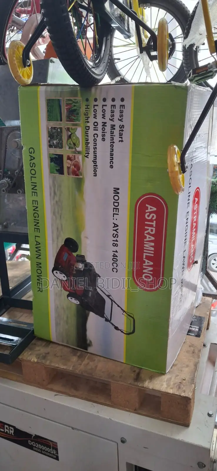 Ays18 Astramilano Lawn Mower 18inch Petrol