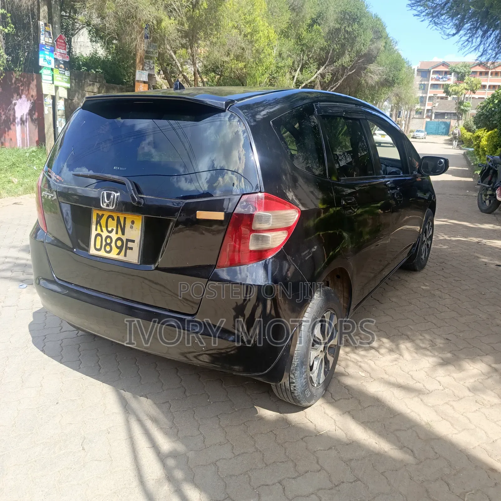 Honda Fit Automatic 2010 Black