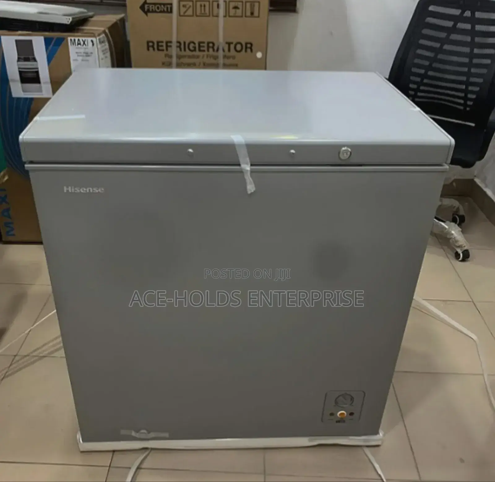 245l Capacity - Hisense Fc245hs Chest Freezer (Silver-Grey)