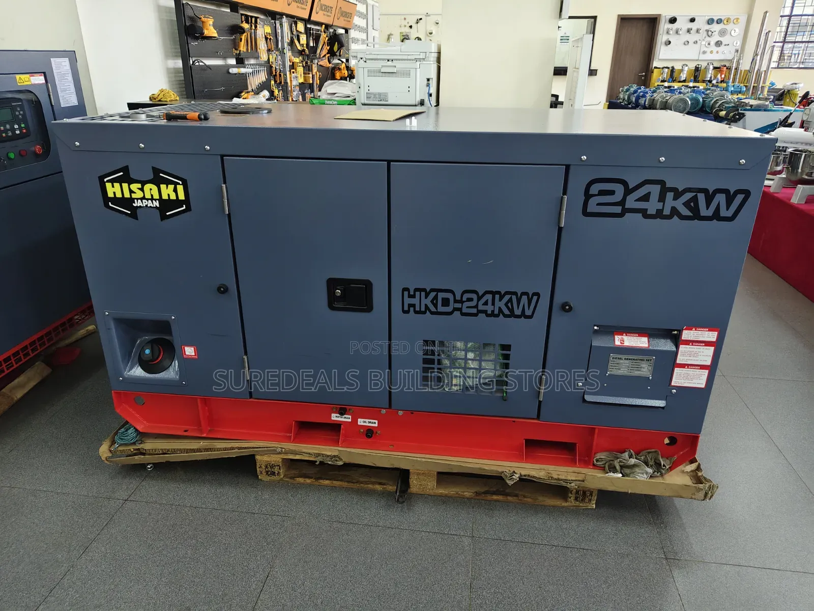 30kva Hisaki Japan Silent Diesel Generator – Water Cooled
