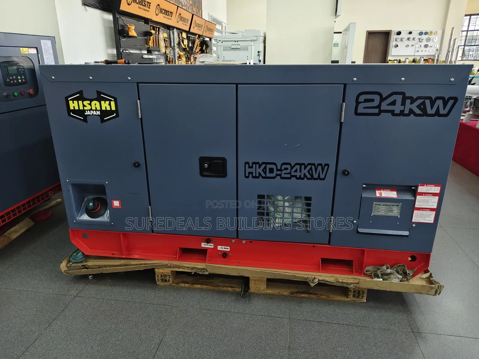 30kva Hisaki Japan Silent Diesel Generator – Water Cooled