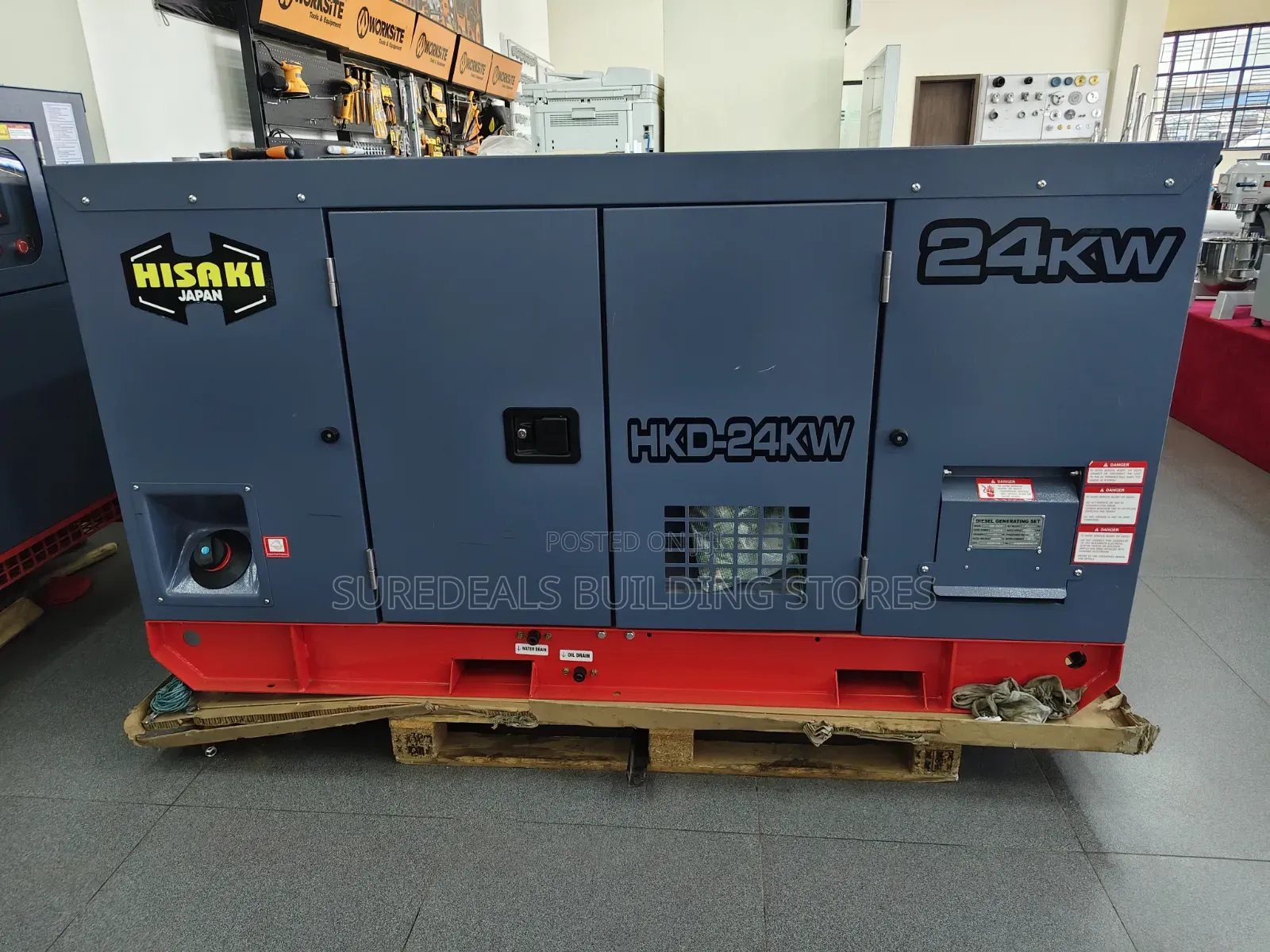 Hisaki Japan HKD-24kw / 30kva Silent Diesel Generator.