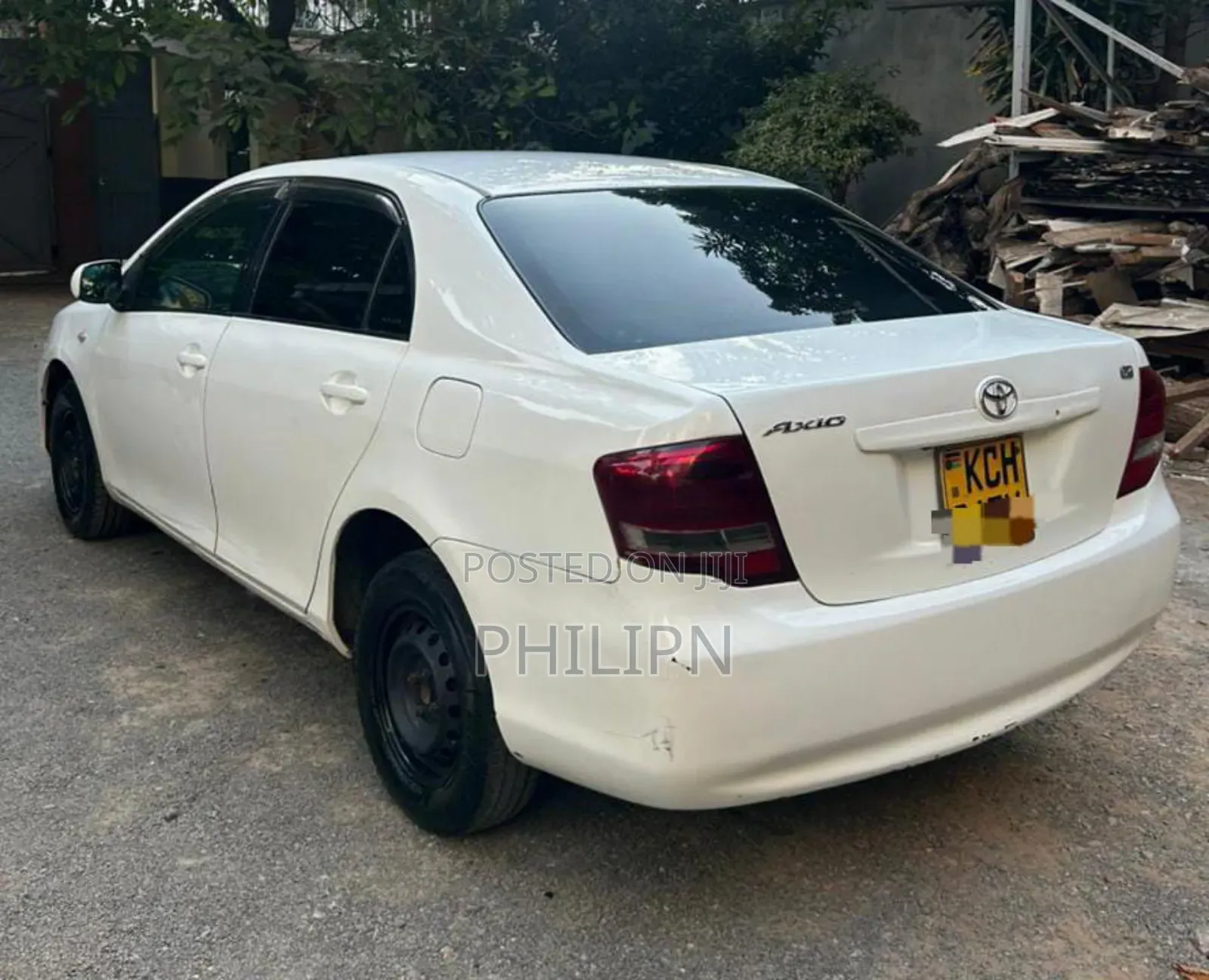 Toyota Axio 2008 White