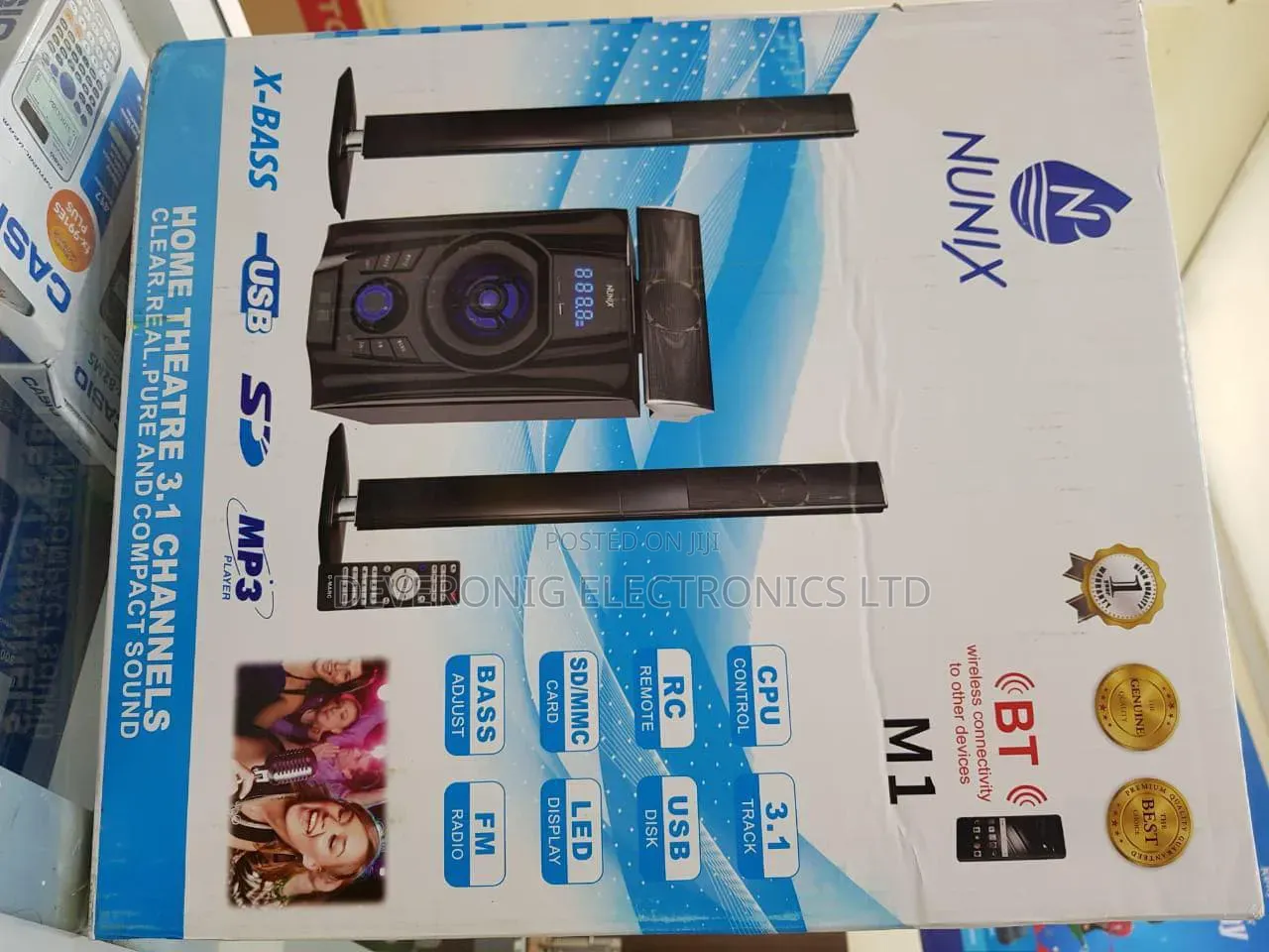 *Nunix 3.1 M1 Sound Bar