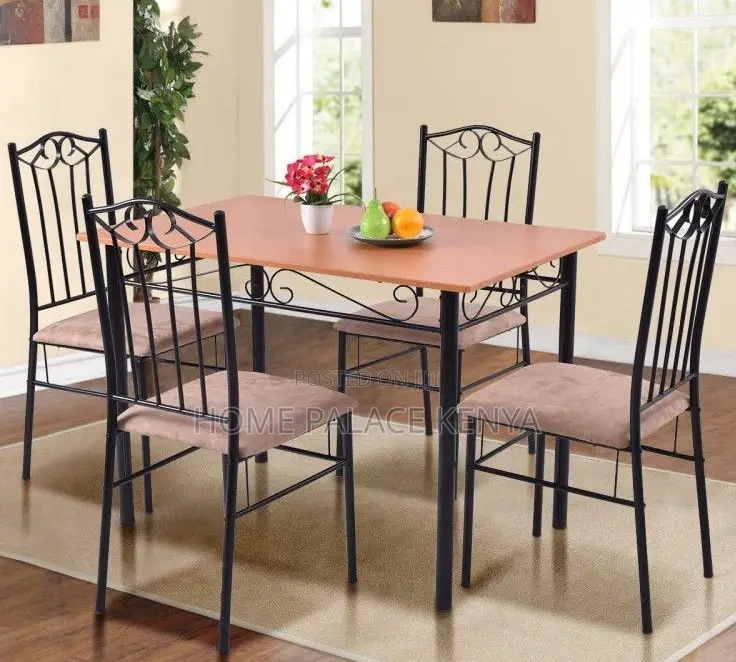 Dining Set: 5 -Piece Kitchen Dining Set With Rectangular Table