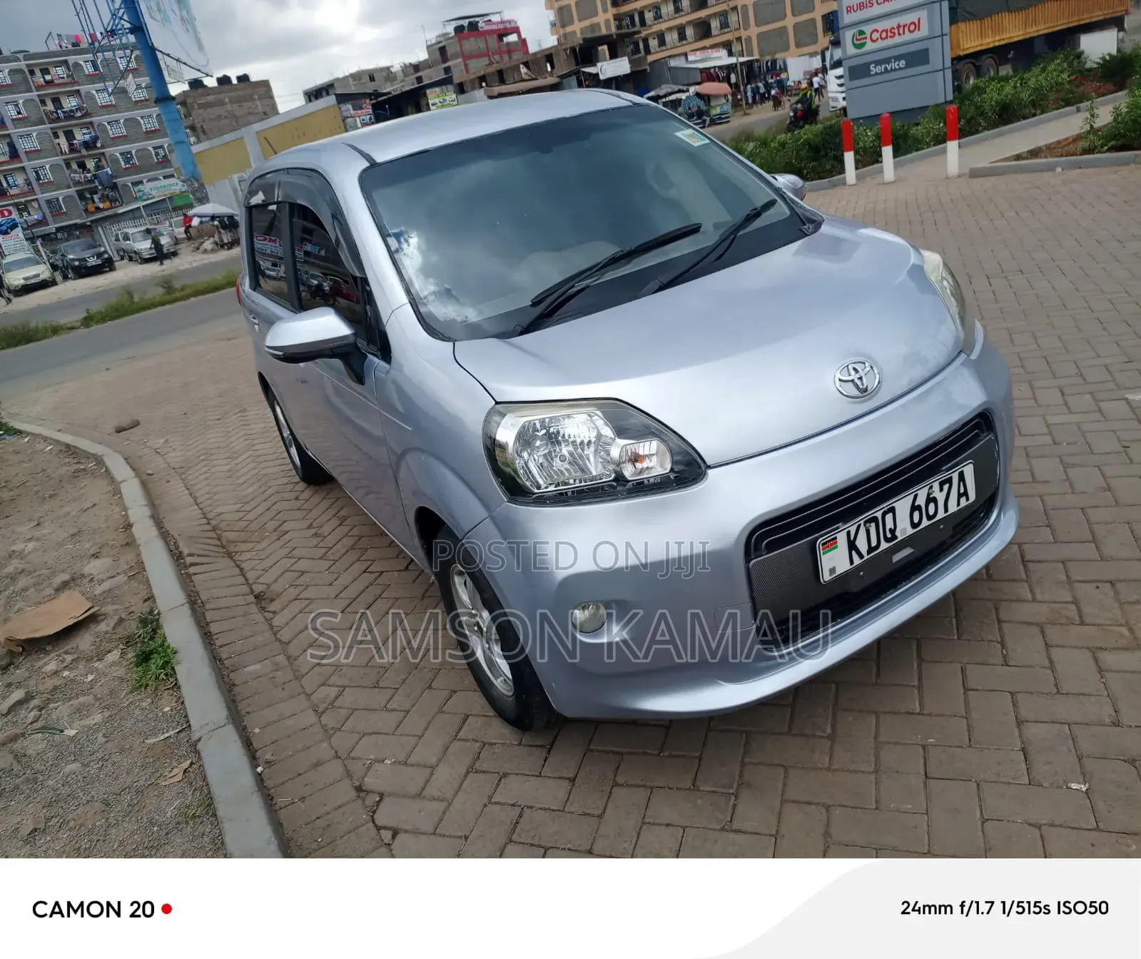 Toyota Porte 2015 Silver