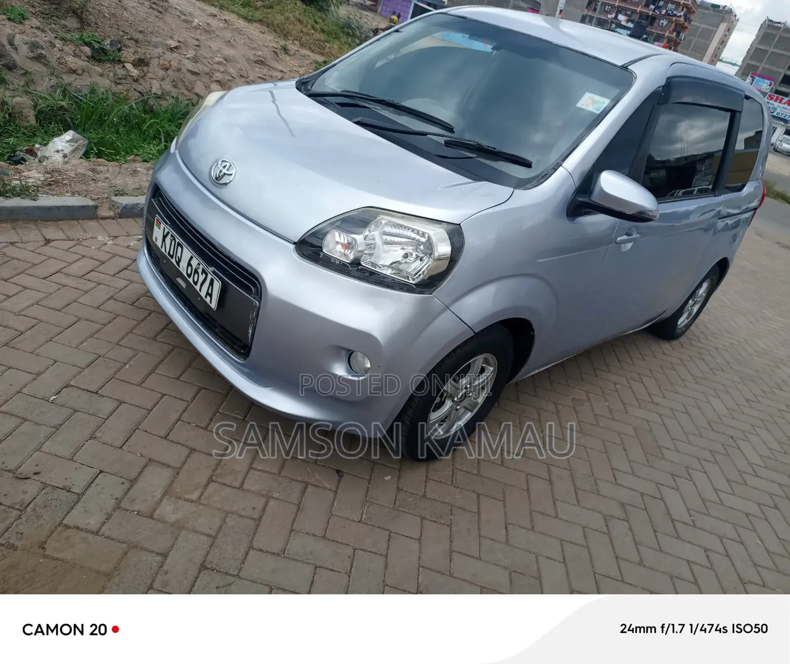 Toyota Porte 2015 Silver