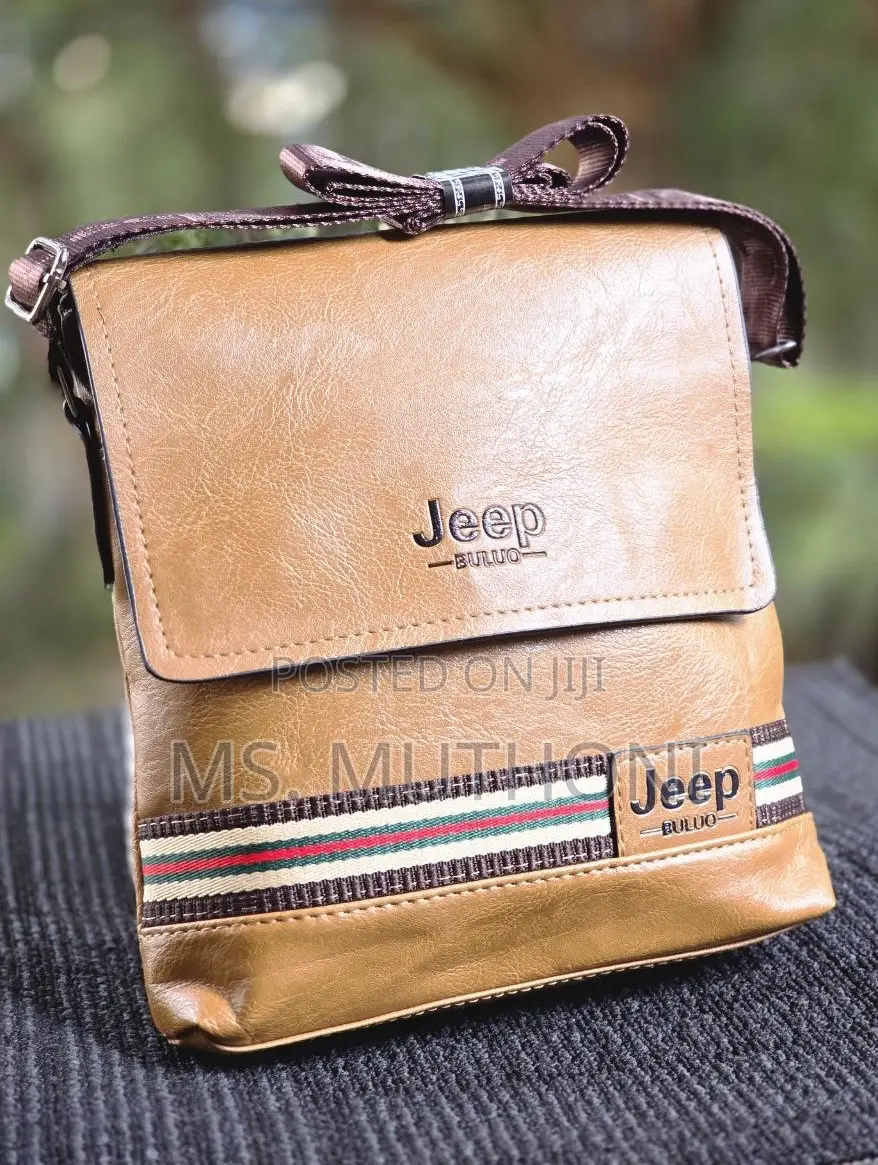 Quality Faux Leather Messenger-Style Shoulder Bag