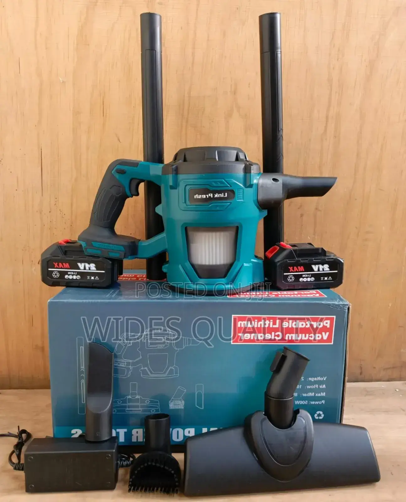Link Presh Cordless Handheld Vacuum Cleaner Set.