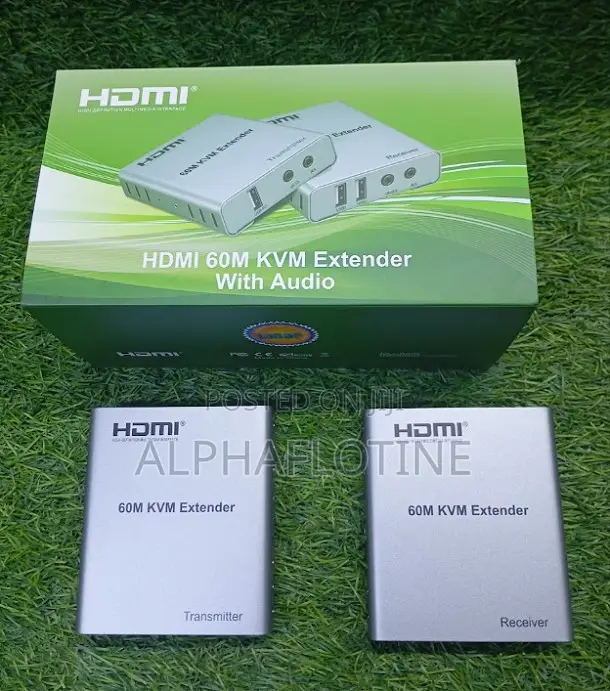 Quality 60m Usb KVM Hdmi Extender With Audio Ideal Transmit Signals