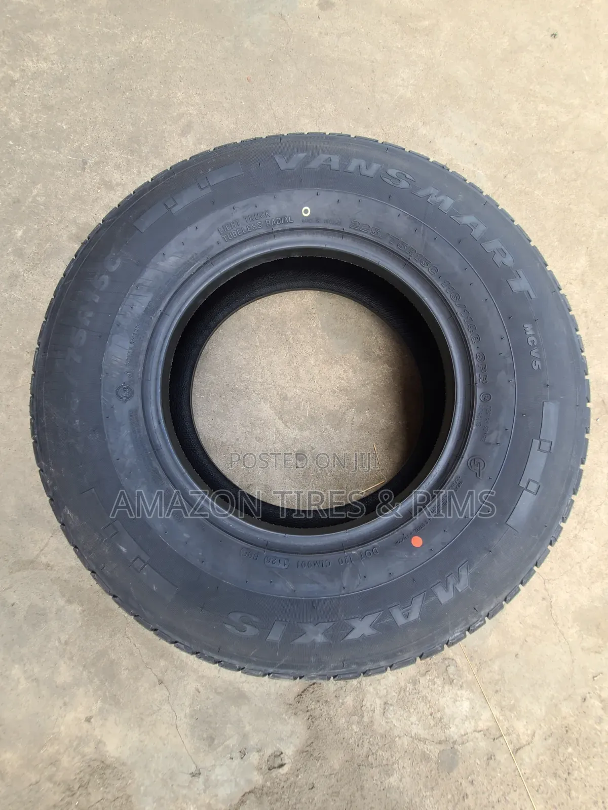 225/75r15 Maxxis Tyres McV5 8pr [ Commercial ]