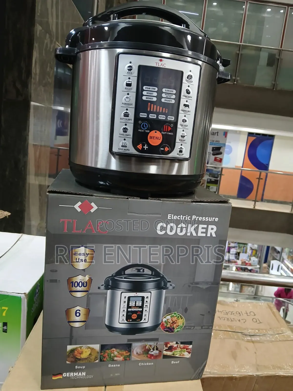 Tlac 6litres Pressure Cooker