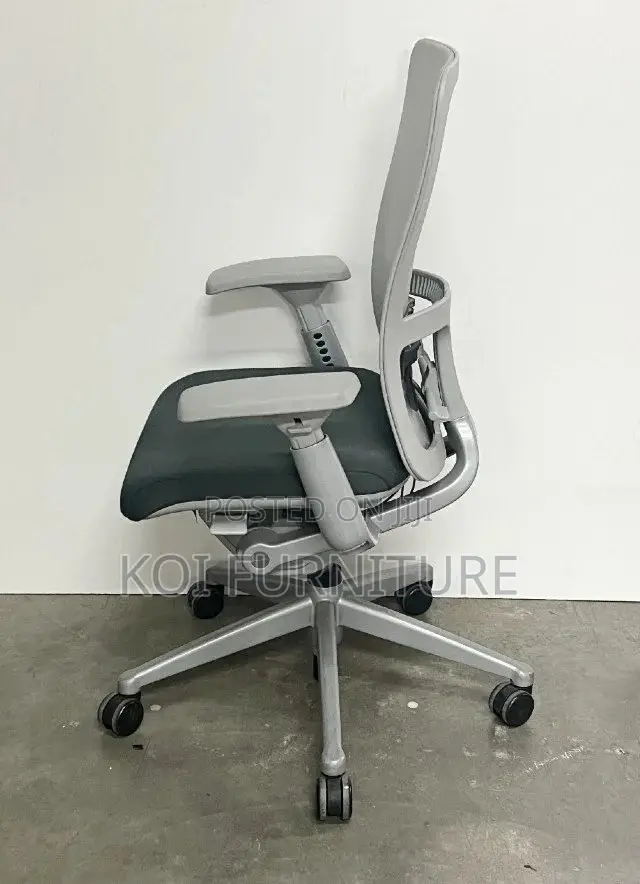 Office Chairs; Ergonomic Mid Backrest Office Fabric Chairs