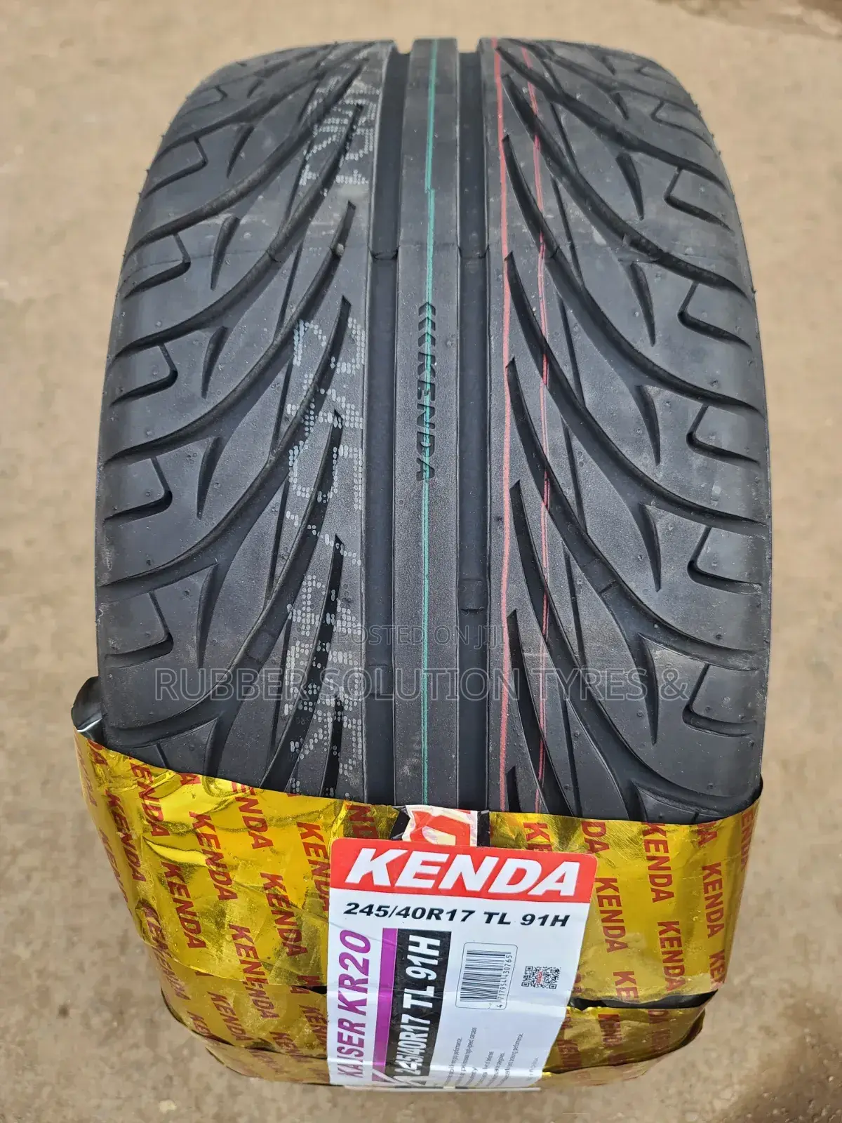245/40 R17 Kenda Tyres 91h Keiser Kr20