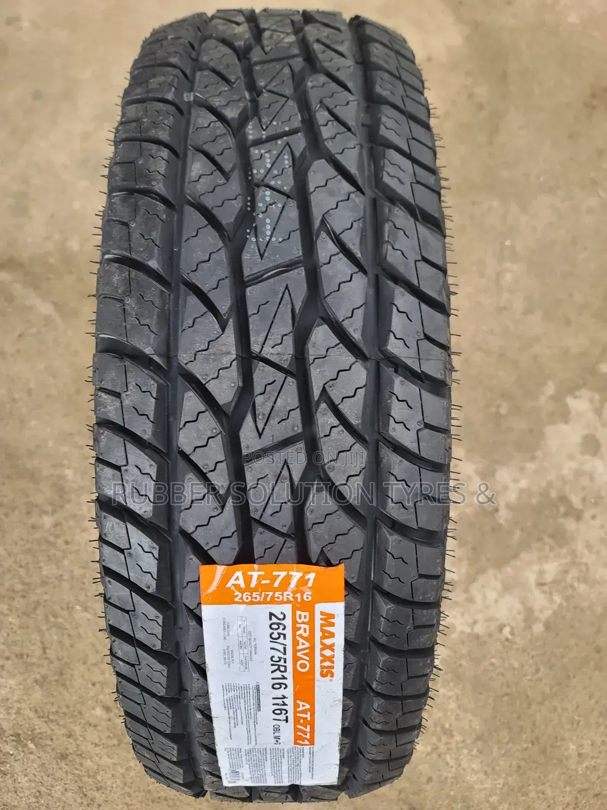 265/75r16 Maxxis Tyres 116t Bravo a/T771 (Made in Thailand)