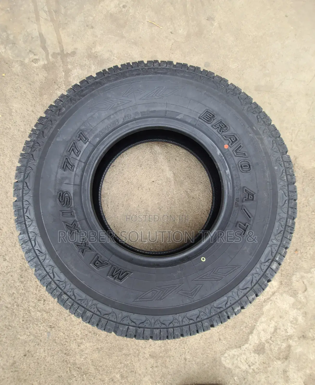 265/75r16 Maxxis Tyres 116t Bravo a/T771 (Made in Thailand)