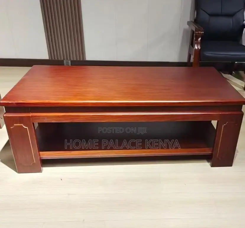 Coffee Table: Mahogany Modern Home Office Coffee Table