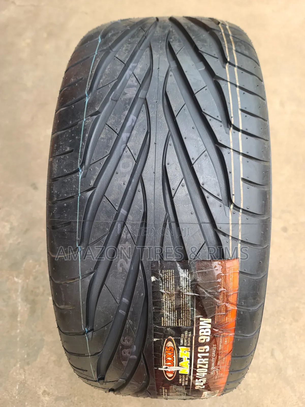 245/40r19 Maxxis Tyres 98w Ma-Z1