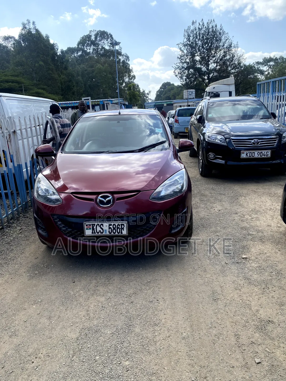 Mazda Demio 2011 Burgundy