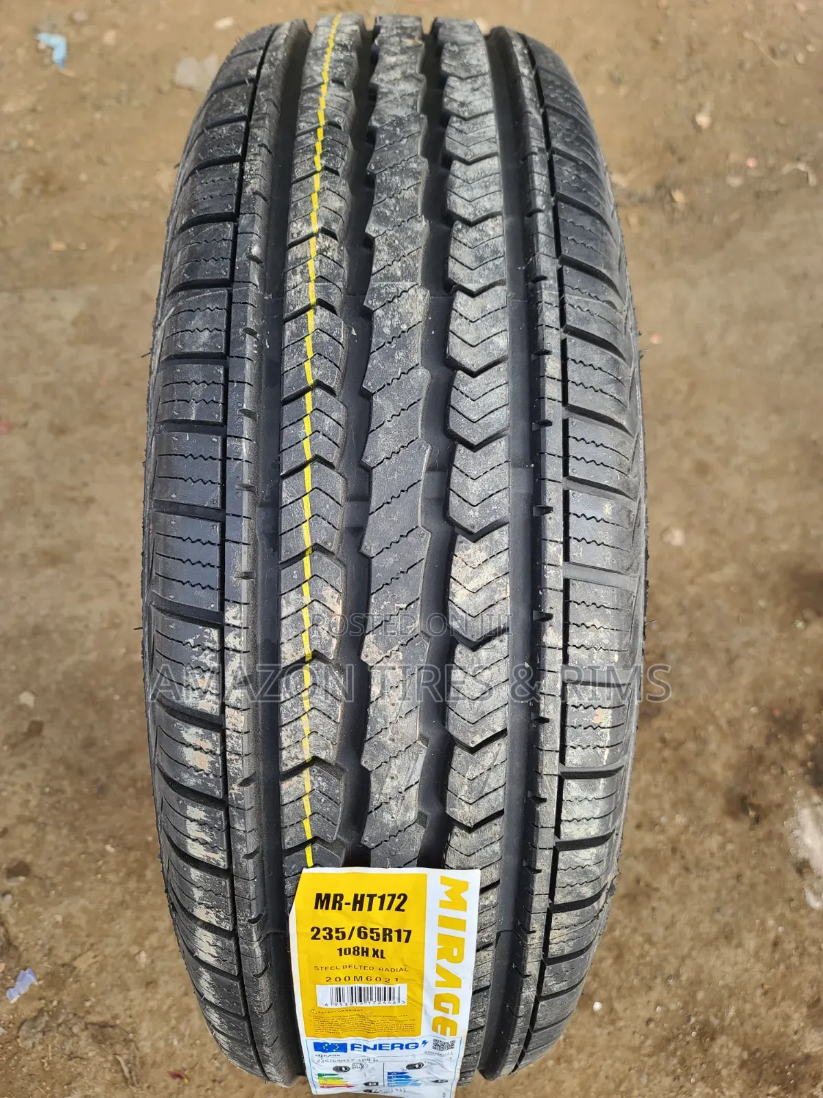 235/65r17 Mirage Tyres 108h X/L Mr-Ht172