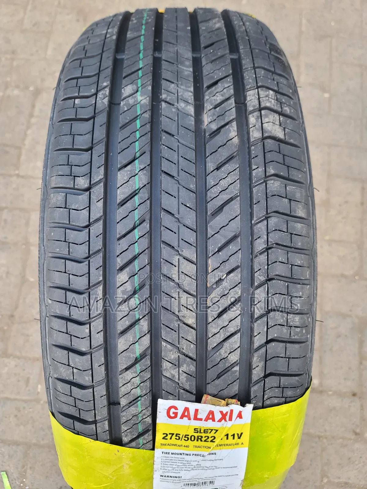 275/50r22 Galaxia Tyres 111v Sl677
