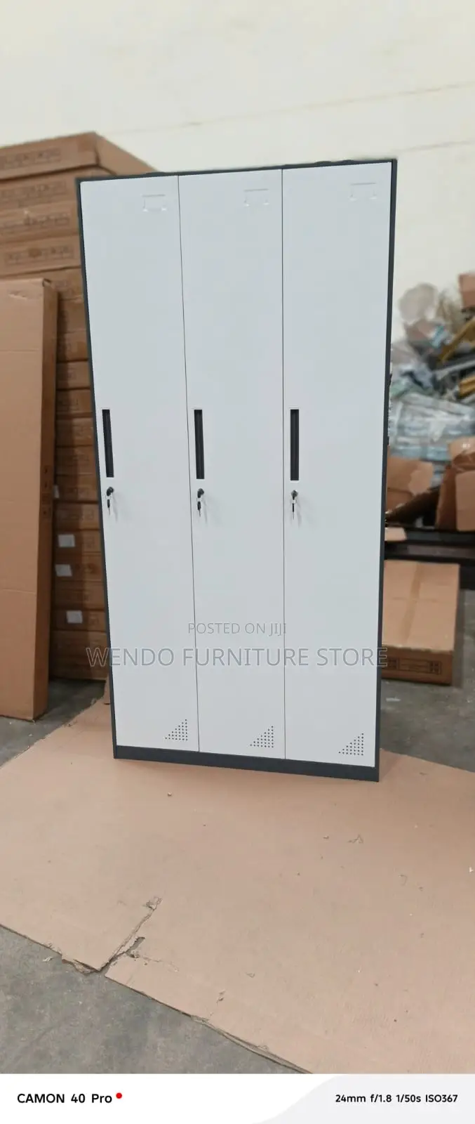 Home Bedroom Wardrobe For Stuffs Storage With Three Doors