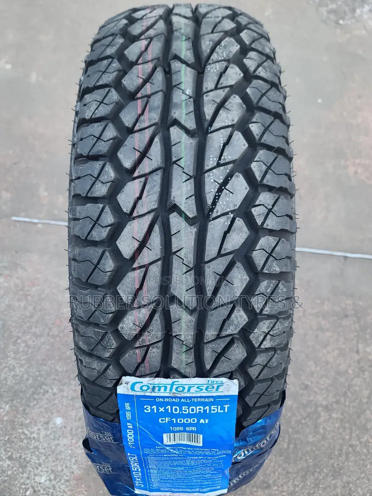 31x10.50 R15 Comforser Tyres 106s a/T Cf1000 All-Terrain