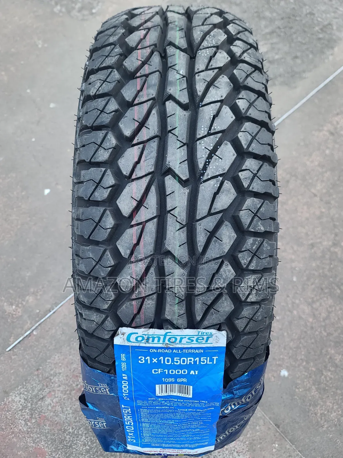 31x10.50r15 Comforser Tyres 106s a/T Cf1000 All-Terrain