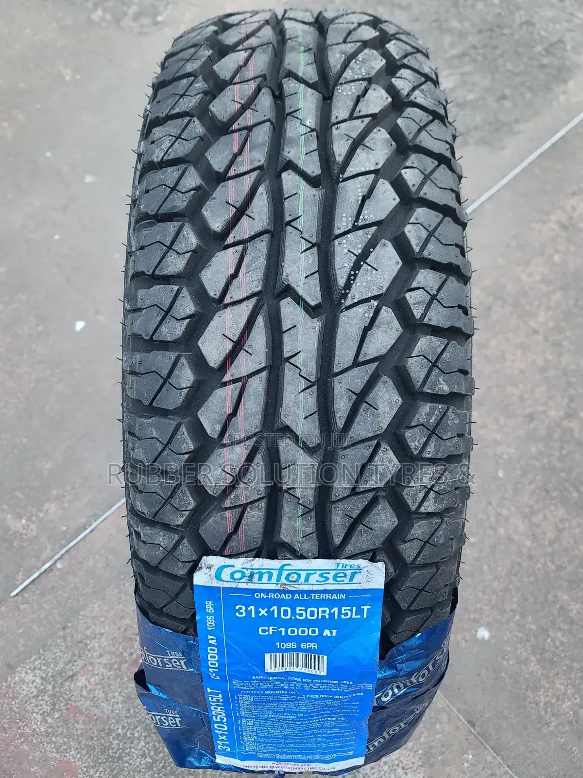 31x10.50 R15 Comforser Tyres 106s a/T Cf1000 All-Terrain