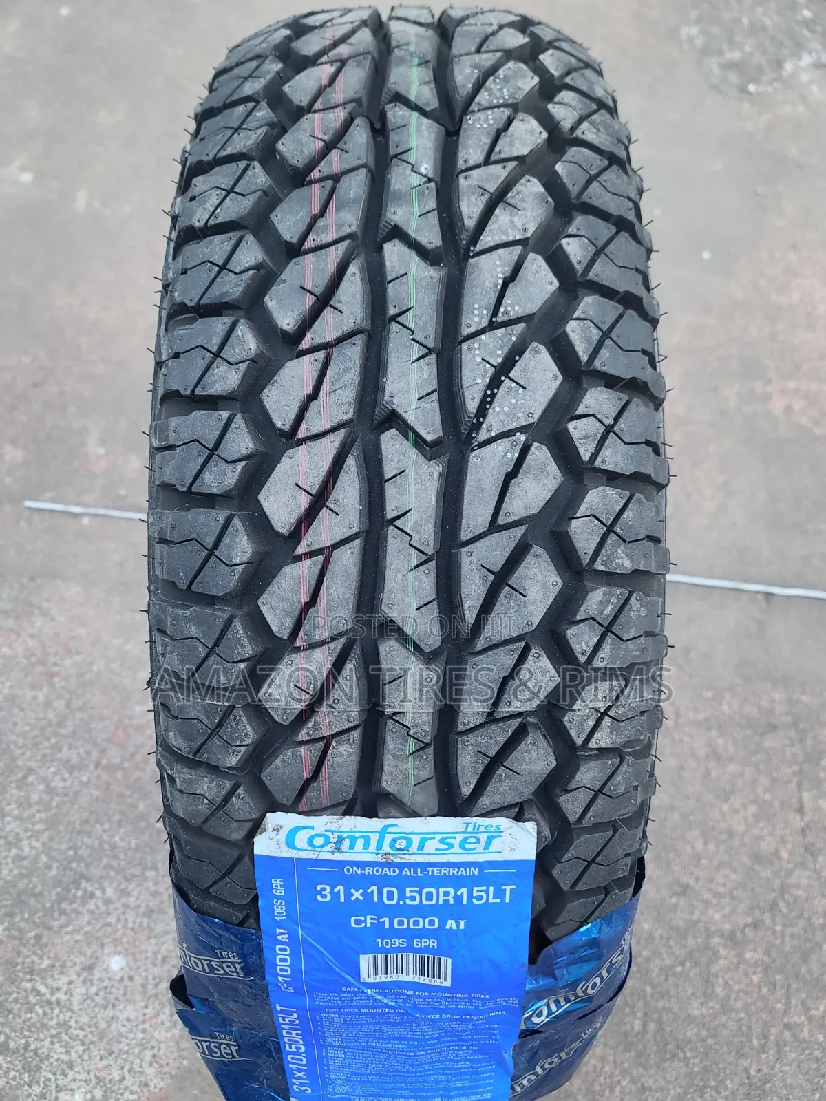 31x10.50r15 Comforser Tyres 106s a/T Cf1000 All-Terrain