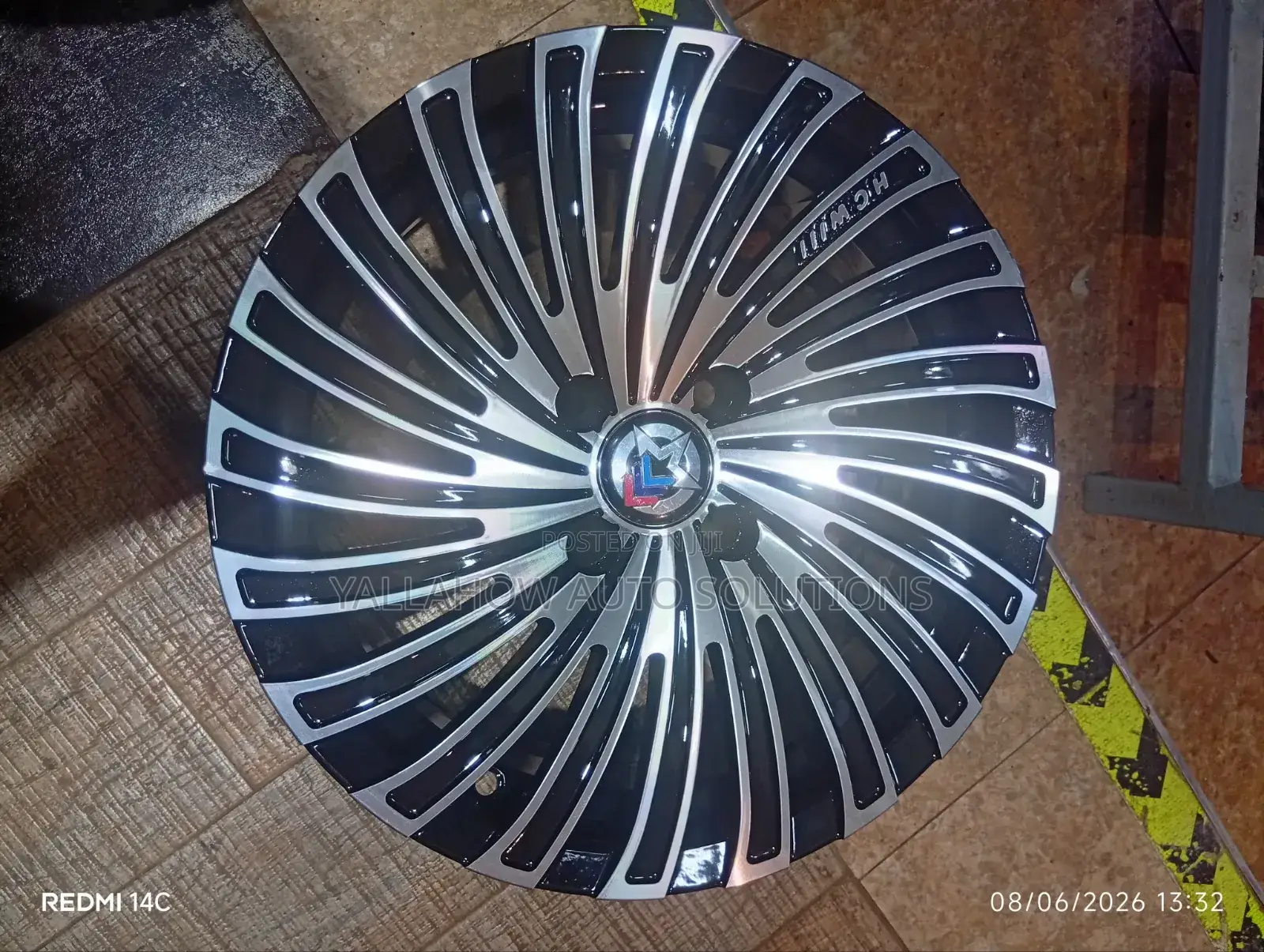 HCW Multi-Spoke Rims - Luxury Dual-Tone Custom Wheels
