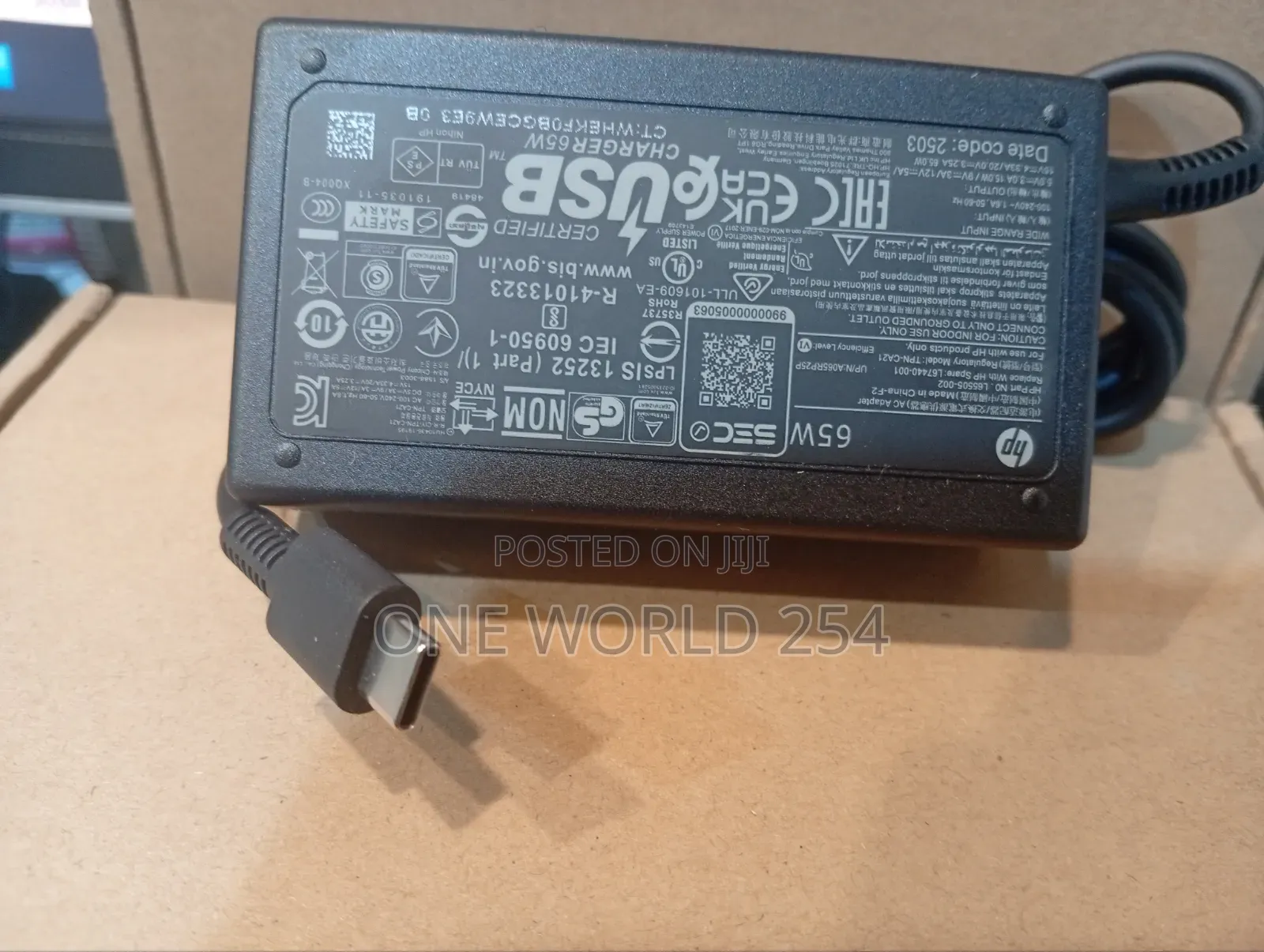 Hp Type-C 65w Power Adapter