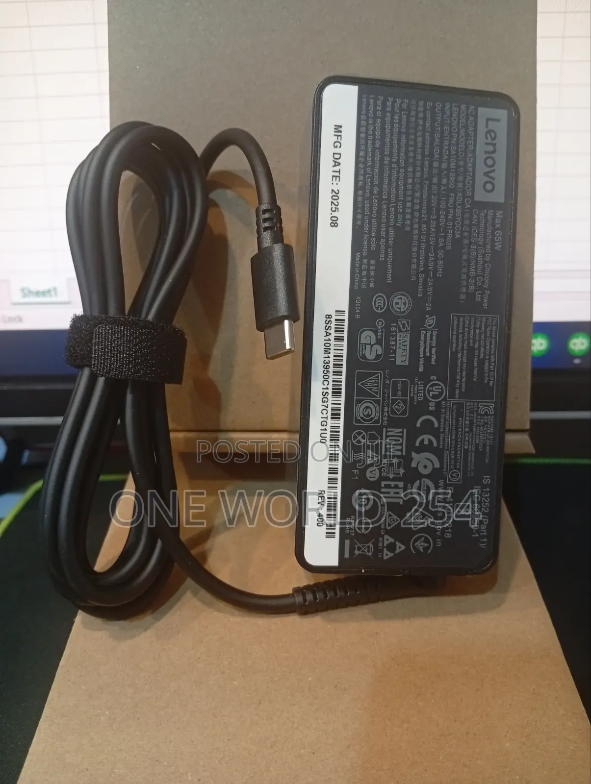 Lenovo Type-C Laptop Charger