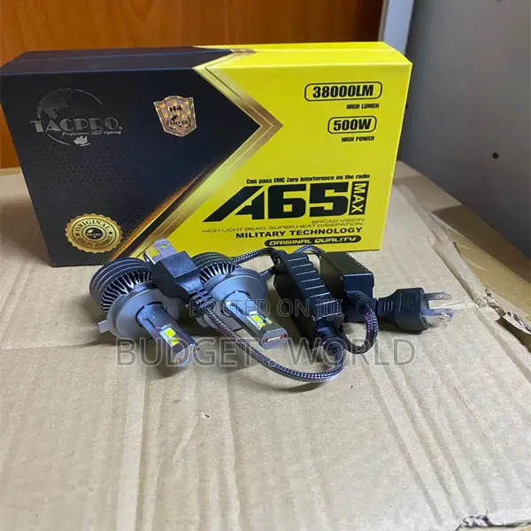 A65 Max H4 Led Headlamp Kit – High Brightness Automotive Lighting