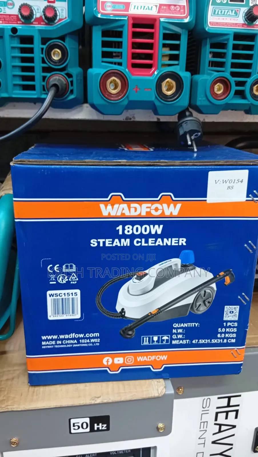 Wadflow 1800w Steam Cleaner Heavy Duty