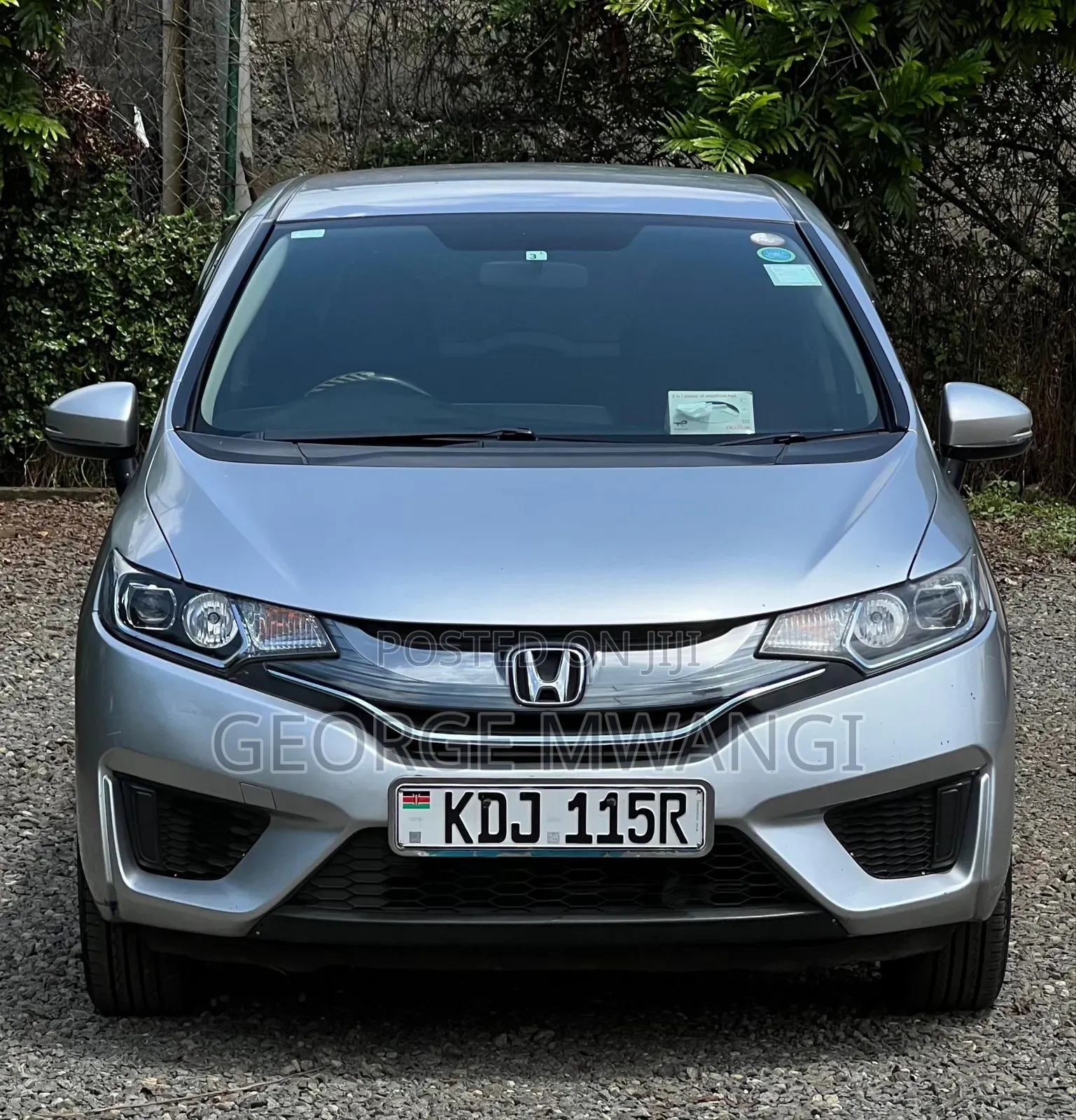 Honda Fit 2015 Silver