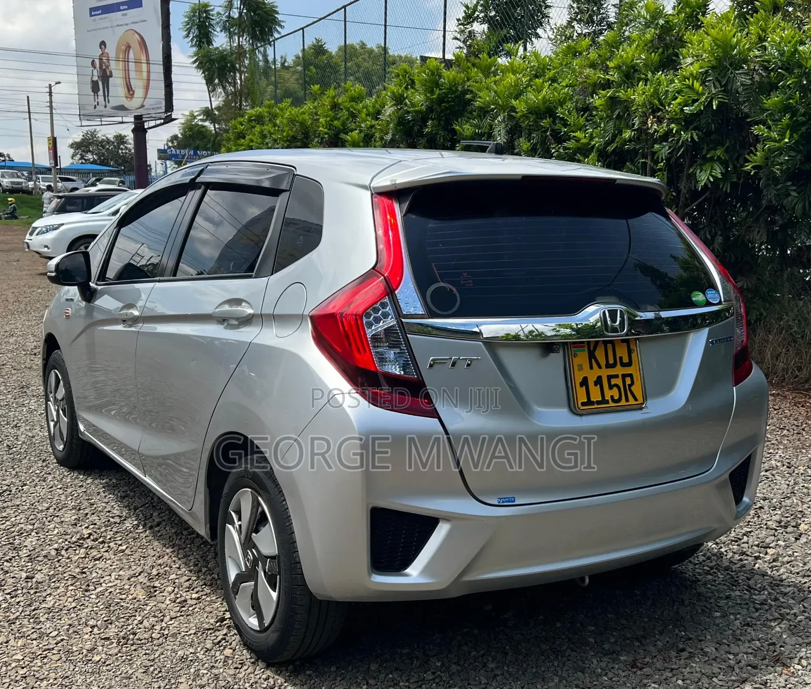Honda Fit 2015 Silver