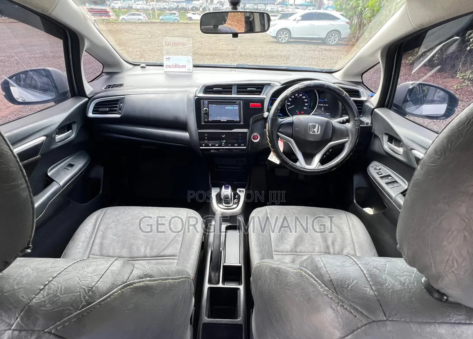 Honda Fit 2015 Silver