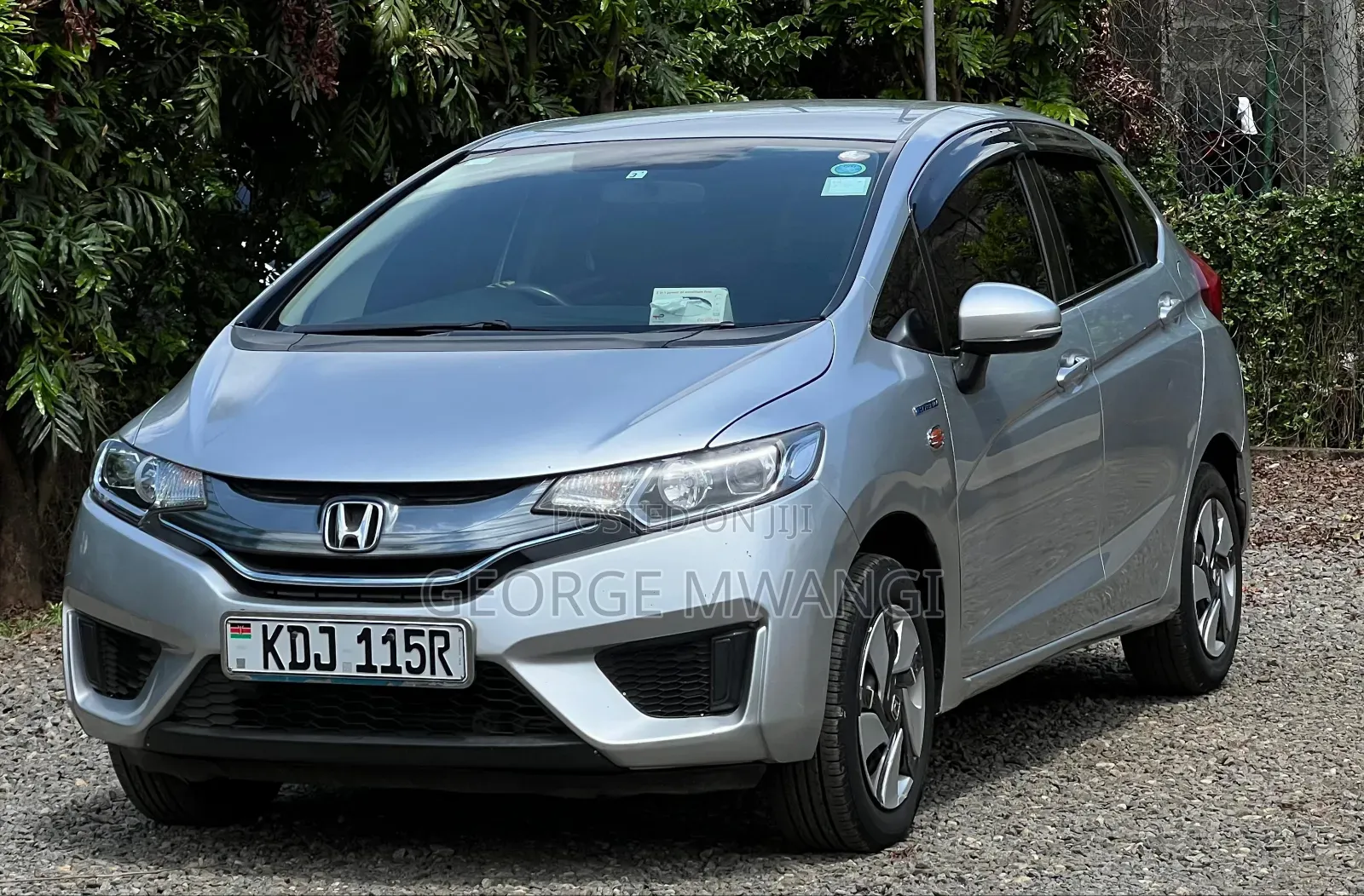 Honda Fit 2015 Silver