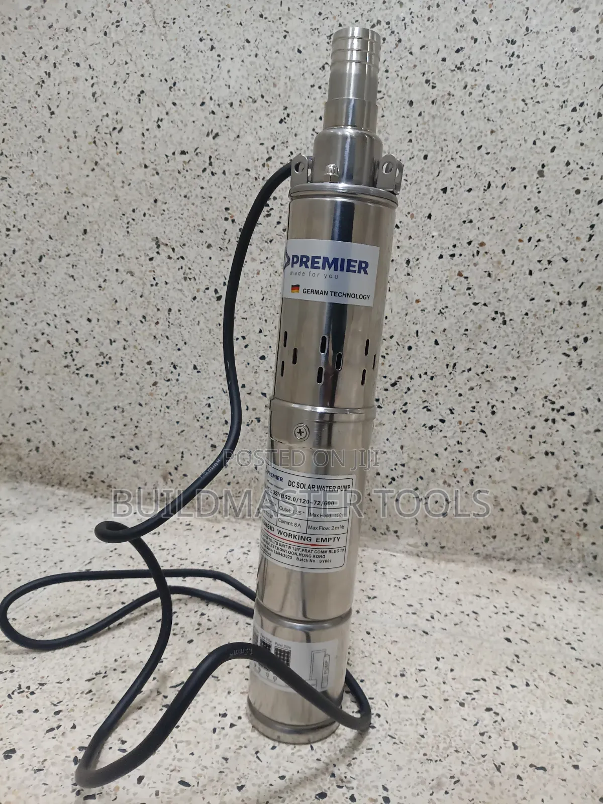 Premier Dc Solar Submersible Pump