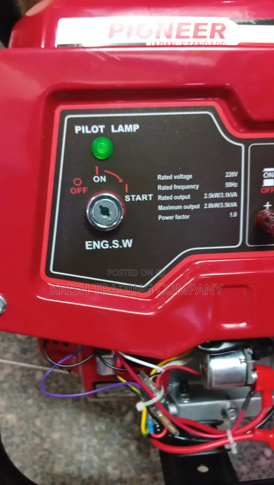 Pioneer Pn3600en-6 Gasoline Generator