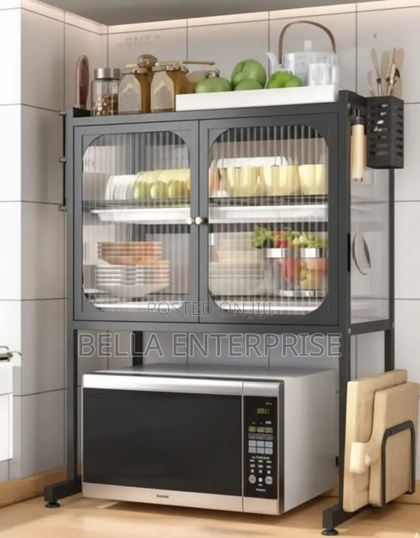 Modern Kitchen Storage Rack / Microwave Stand Upgrade Your Kitchen