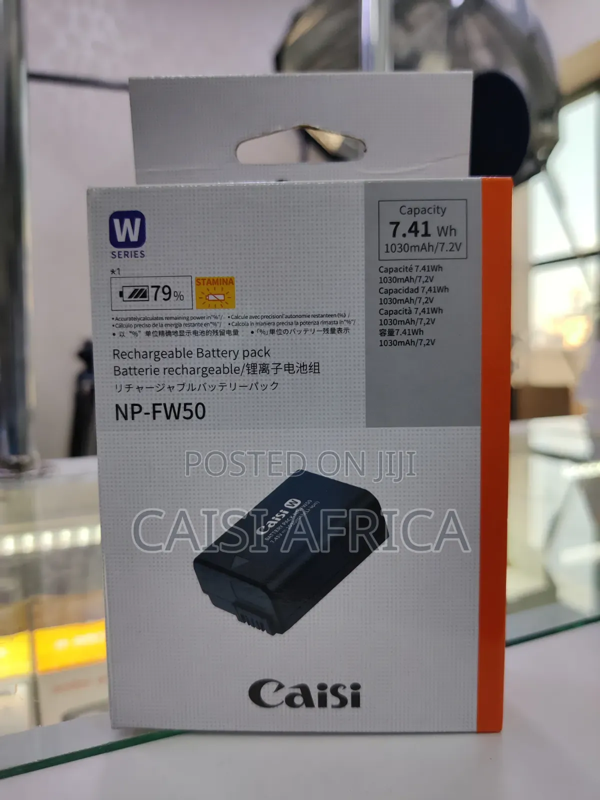 Caisi Np-Fw50 Rechargeable Battery 1030mah for Sony Cameras